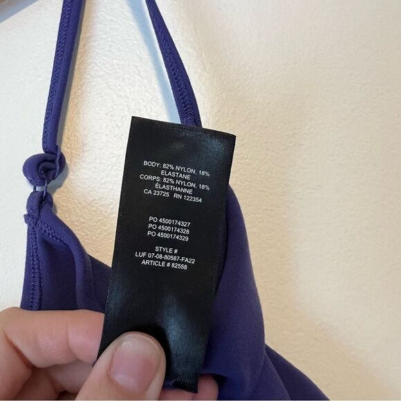 Aritzia Wilfred Free DIVINITY Romper in Purple Size XS - Picture 8 of 9